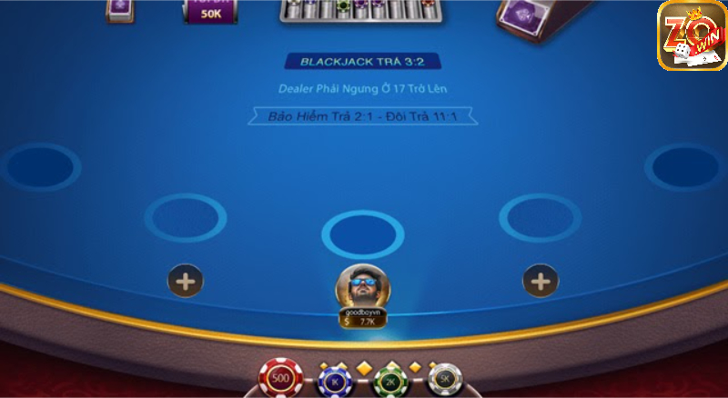 Cách tính điểm các lá bài trong Blackjack Zowin