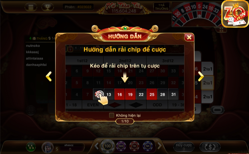 Luật chơi game Roulette 3d cần biết